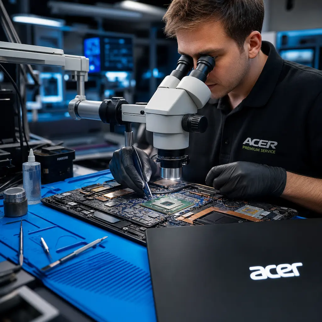 Замена видеокарты ноутбука Acer во Владивостоке