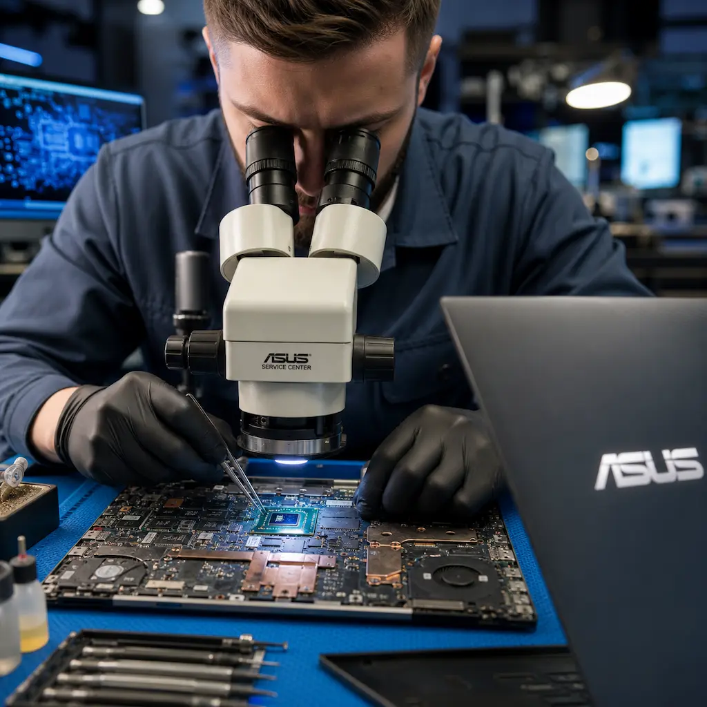 Замена видеокарты ноутбука Asus во Владивостоке
