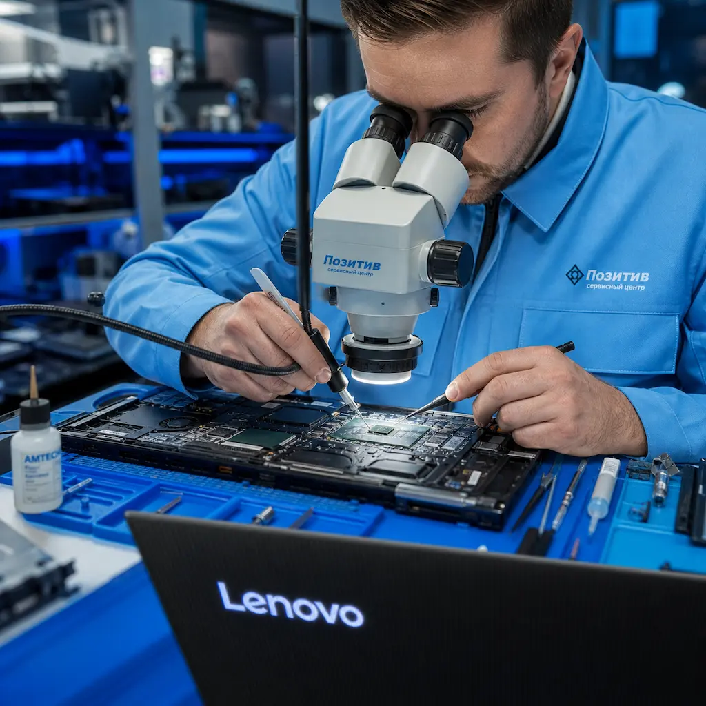 Замена видеокарты ноутбука Lenovo во Владивостоке