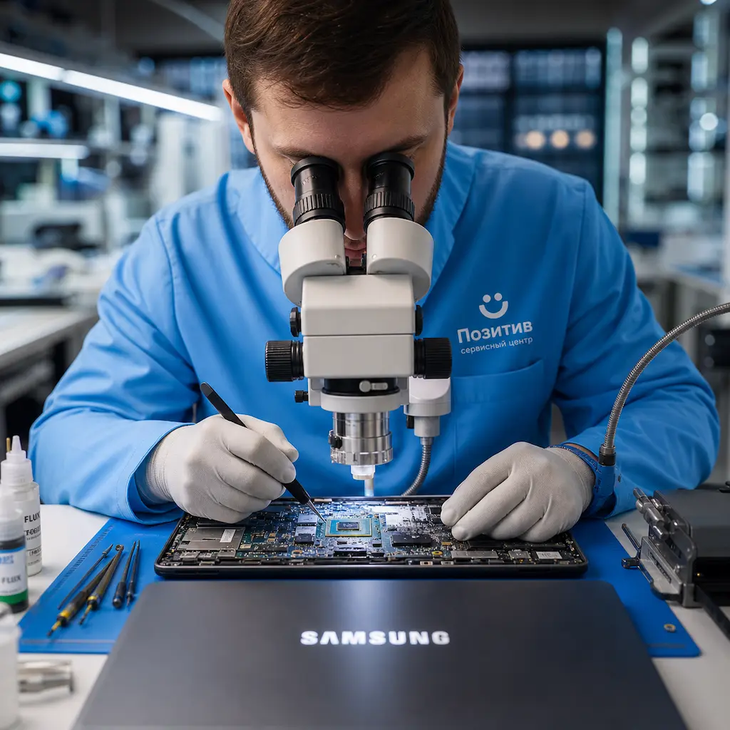 Замена видеокарты ноутбука Samsung во Владивостоке