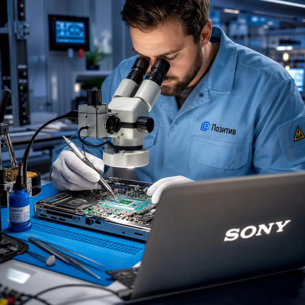 Замена видеокарты ноутбука Sony во Владивостоке