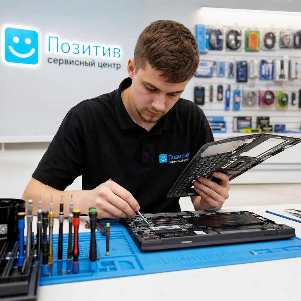 заменить клавиатуру на ноутбуке Lenovo во Владивостоке