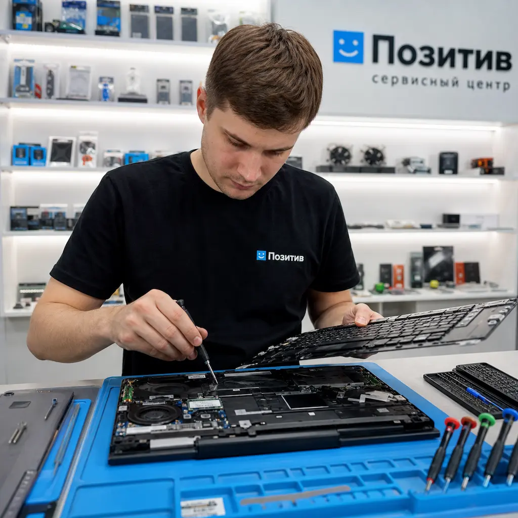 заменить клавиатуру на ноутбуке Samsung во Владивостоке
