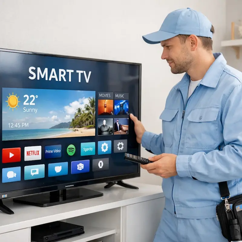 Настройка Smart TV во Владивостоке