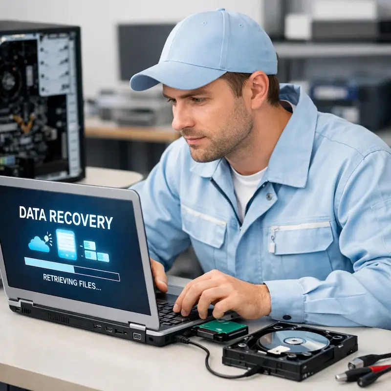 Восстановление данных и файлов во Владивостоке