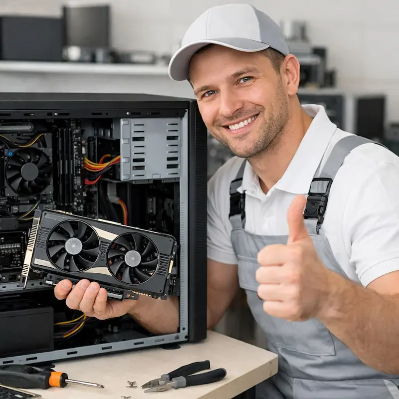 Замена видеокарты ПК во Владивостоке