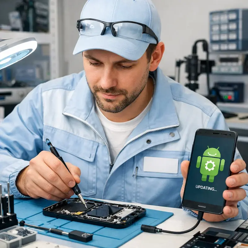 Настройка системы Android во Владивостоке
